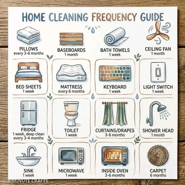 청소 얼마나 자주 해야 하지?